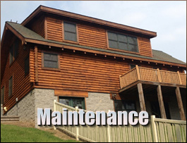  Lancaster, Ohio Log Home Maintenance